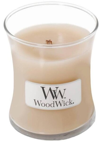 WoodWick Malá vonná svíčka Woodwick, White Honey