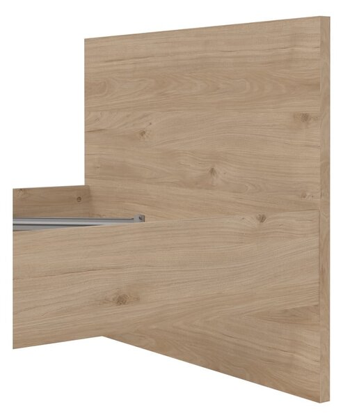 Jednolůžková postel v dekoru dubu v přírodní barvě 90x190 cm Naia – Tvilum