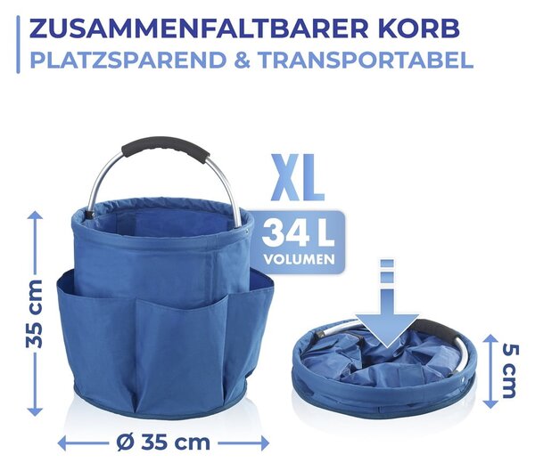 Organizér na čisticí prostředky objem 34 l Herkules Universal – Maximex