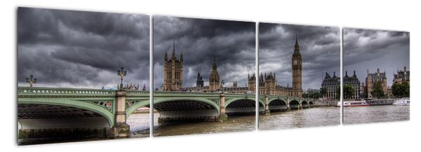 Obraz - Londýn (160x40cm)