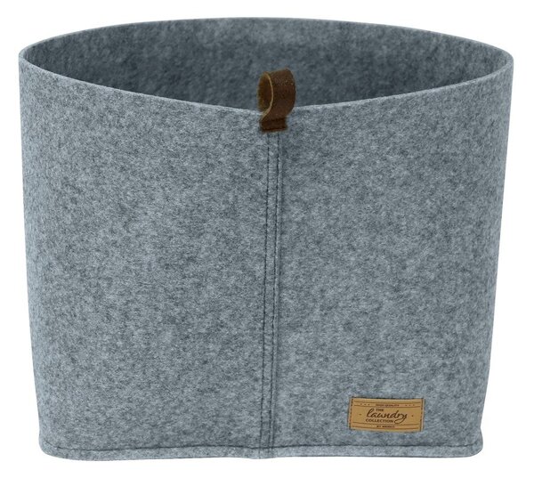 Šedý textilní organizér Wenko Felt, 24 x 16 cm