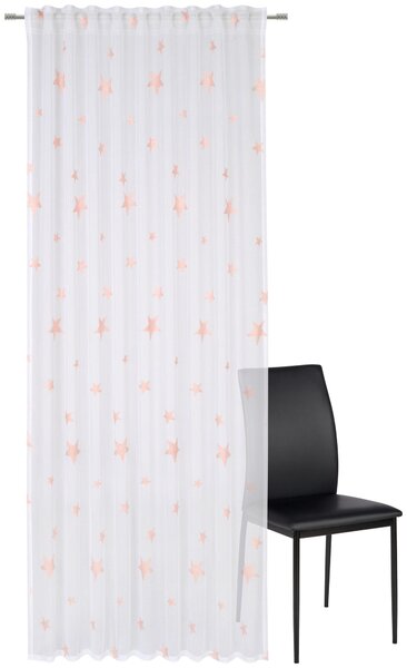 DĚTSKÝ ZÁVĚS, průhledné, 140/245 cm Ben'n'jen - Dětské závěsy