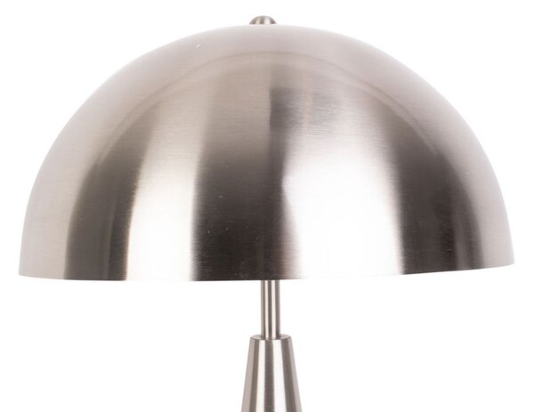 -25 % Dny MOMENTI– Present time Stříbrná kovová stolní lampa Agni