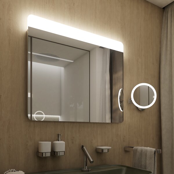 Zrcadlo do koupelny 90x70 s osvětlením NIMCO ZP 23019