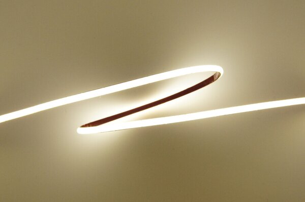 Ultra tenký 3mm LED pásek COB 4,8W/m, 24V, IP20, 400LED/m, CRI>90 Barva světla: Teplá bílá, 2700K