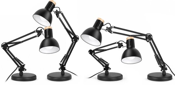 Toolight Stolní lampička JNH044-1T černá