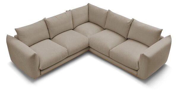 Béžová rohová pohovka Ernest – Bobochic Paris