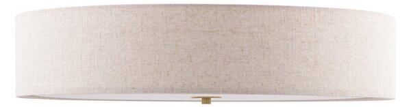 Stropní Lampa Globen Lighting, Noah, stmívatelné, Béžová, Obývací pokoj, Tkanina / Textil, Skandinávský