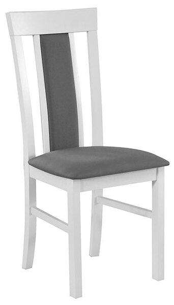 Jídelní židle Milano VIII Bílá akryl, Tkanina 20