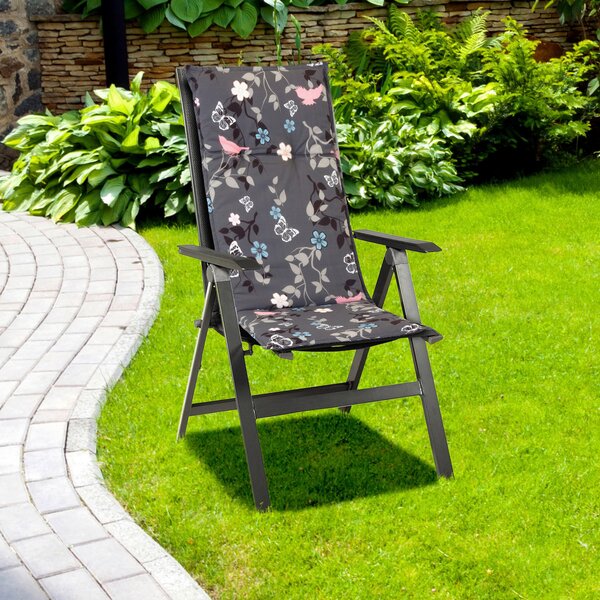 SADA POLSTRŮ NA ŽIDLI 4 ks Gardenson - Online Only zahradní nábytek, Online Only