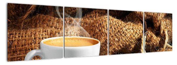 Obraz - káva (160x40cm)