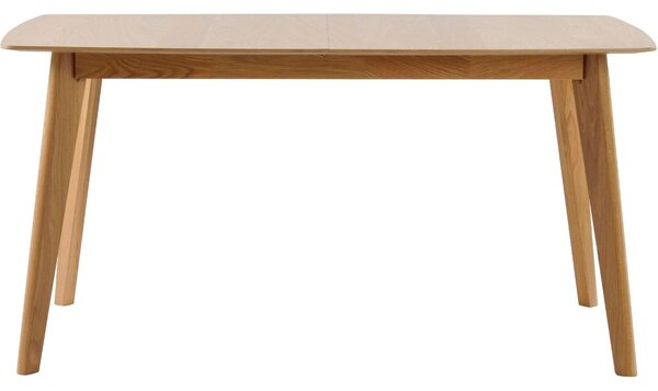 Dubový rozkládací jídelní stůl ROWICO CIRRUS 150-195 x 90 cm