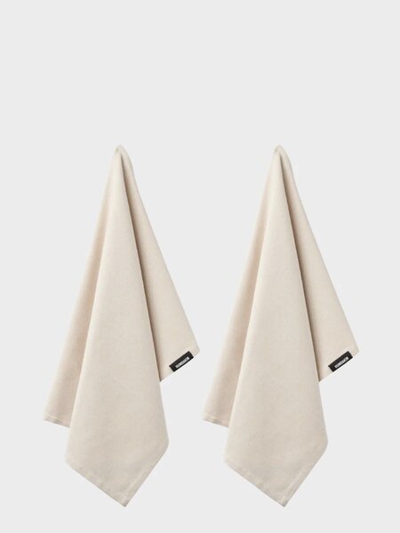 Humdakin Set bavlněných utěrek - Undyed HDK305