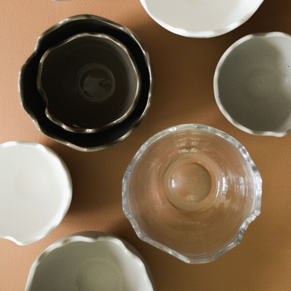 Skleněná miska Happy Easter Clear – menší