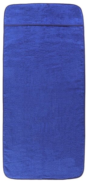 Plážové osušky 2 ks královsky modré 75 x 200 cm textil 400 GSM