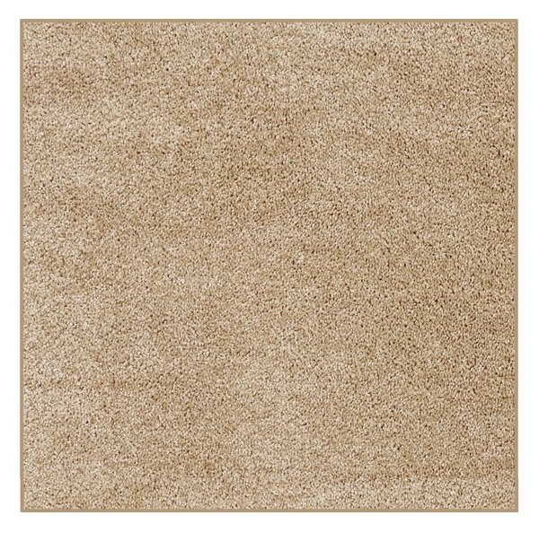 Kusový koberec Velur Ultra béžový čtverec - 60x60 cm