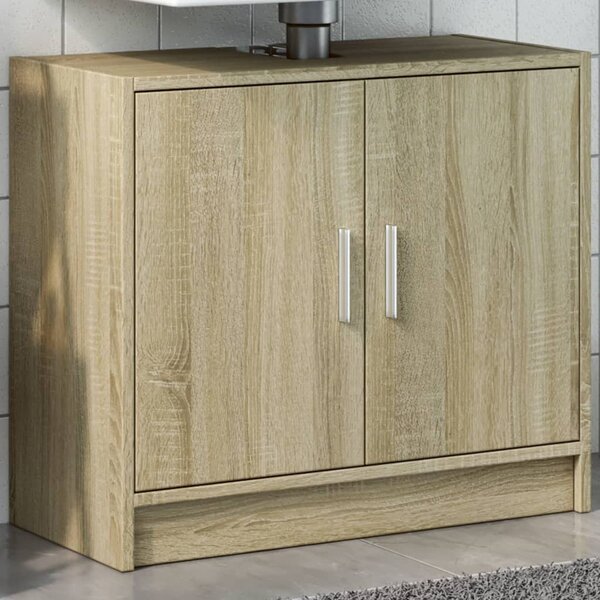 Skříňka pod umyvadlo dub sonoma 63x29x55 cm kompozitní dřevo