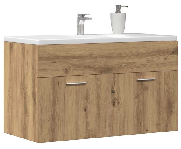 Koupelnová skříňka pod umyvadlo dub artisan 80 x 38,5 x 46 cm
