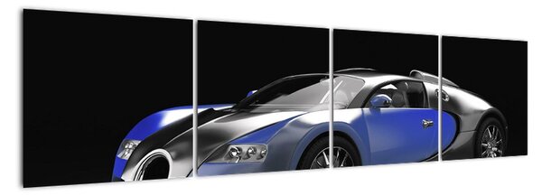 Sportovní auto - obraz (160x40cm)