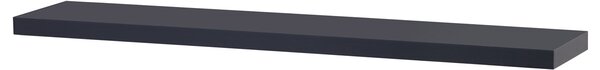 Nástěnná polička STEFAN 120cm, šedý mat