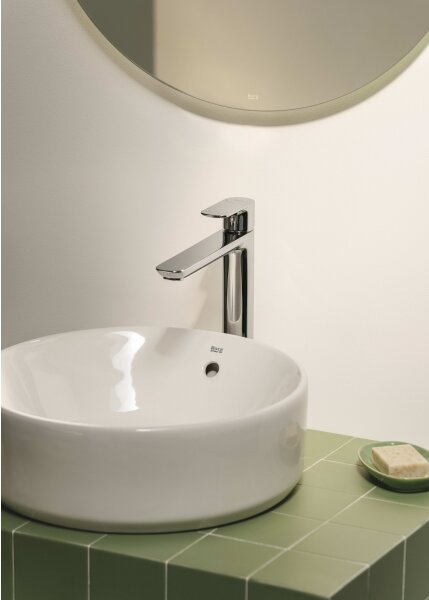 Roca A3270MJ000 - Umyvadlo na desku GAP pr. 39 cm keramika/bílá