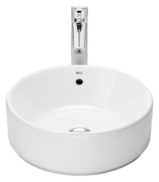 Roca A3270MJ000 - Umyvadlo na desku GAP pr. 39 cm keramika/bílá