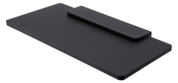 Černá police do koupelny z plexiglass, 20 cm NIMCO MAYA černá MAC X320-C-90