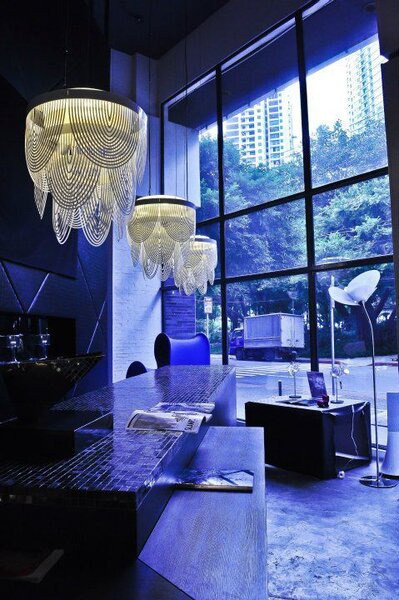 SLAMP CERSOVSWHT01T00000EU Ceremony suspension white large, designový lustr, 4x12W LED E27 + 1x8W LED GU10, prům. 90cm