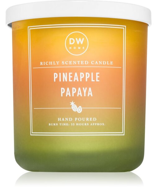 DW Home Signature Pineapple Papaya vonná svíčka 263 g