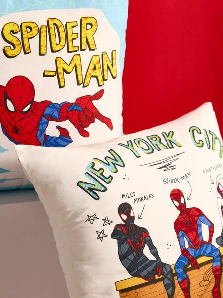 Sinsay - Bavlněné povlaky na polštáře Spider-Man 2 pack - vícebarevná