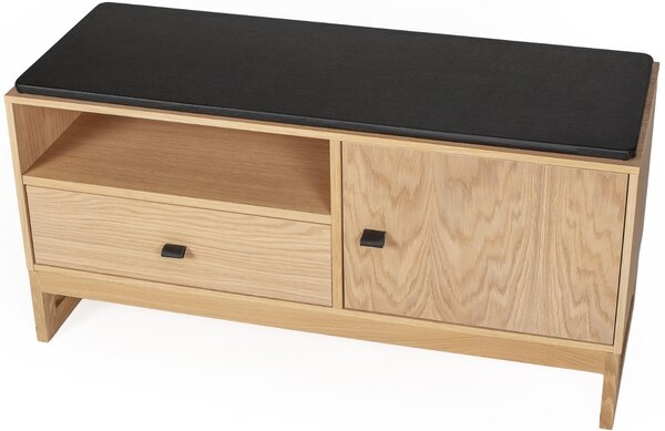 Dubový botník Woodman Slussen 100 x 39 cm