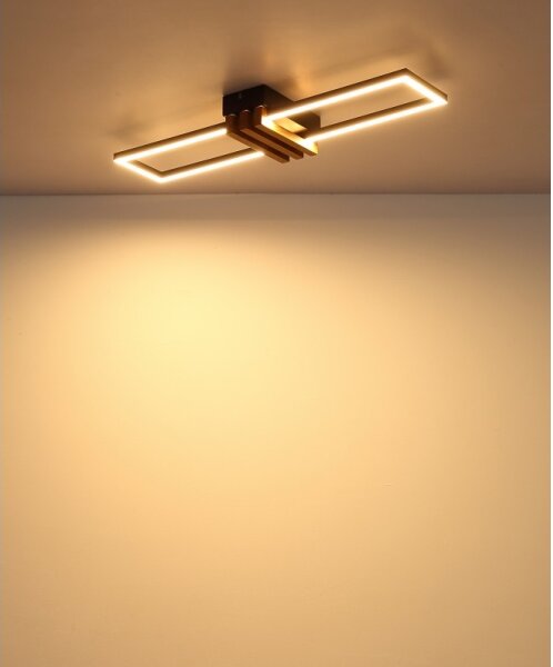 Globo 67357D - LED Stropní svítidlo DAKARI I LED/20W/230V 3000K 60x16,8 cm