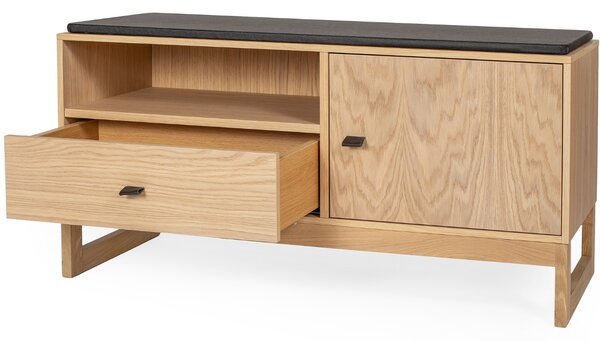 Dubový botník Woodman Slussen 100 x 39 cm