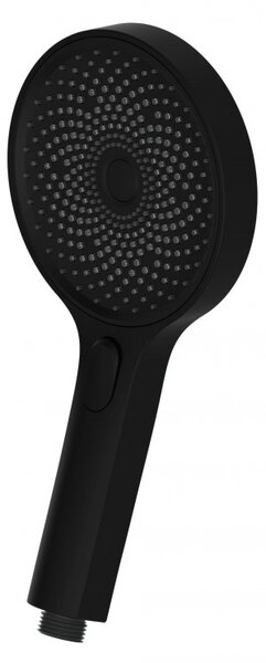 Ruční masážní sprcha 3 režimy sprchování, průměr 130mm, černá/chrom SAMOA RAIN (60956)