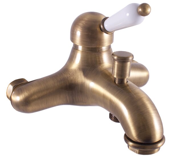 Slezák - RAV Vanová baterie volně stojící LABE - L550.5/2SM, Stará mosaz (Bronz)
