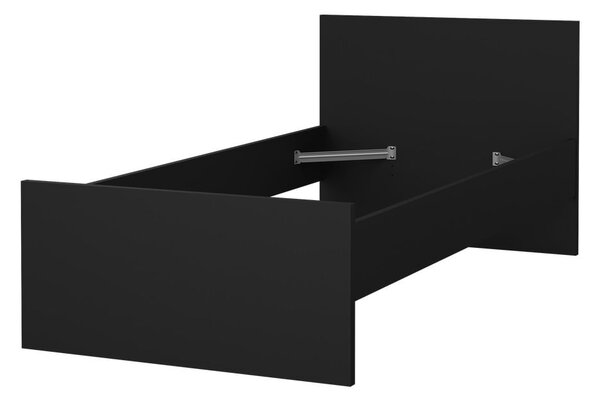 Černá jednolůžková postel 90x190 cm Naia – Tvilum