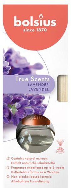 Bolsius Vonný difuzér 45ml levandule