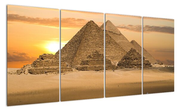Obraz pyramid (160x80cm)