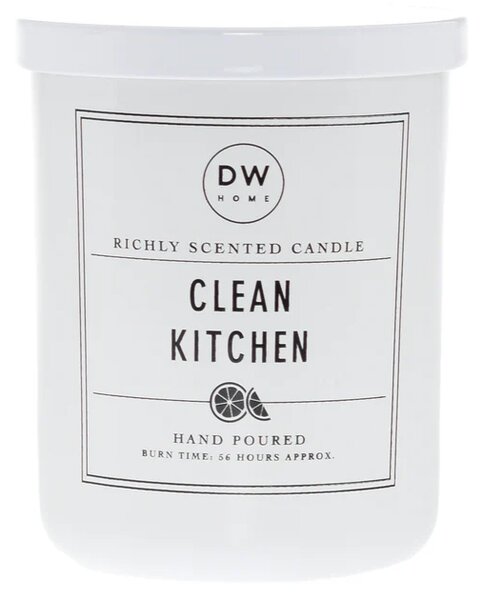 DW HOME Clean Kitchen Vonná svíčka ve skle, 434 g