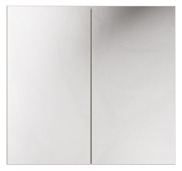 Comad Horní koupelnová skříňka Bella Cashmere se zrcadlem 2D 80 cm kašmír