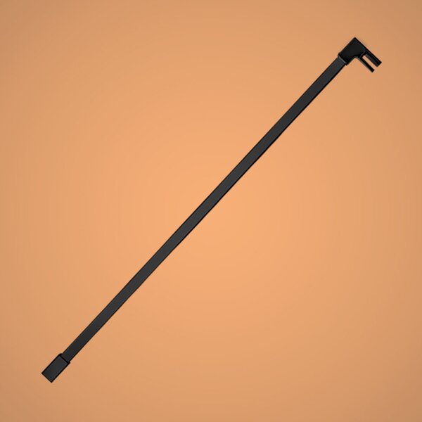 Aquatek OASIS BLACK T4 120cm rozpěrná tyčka rovná hranatá