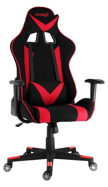 Herní židle RACING PRO ZK-011 TEX Barva: černo-červená