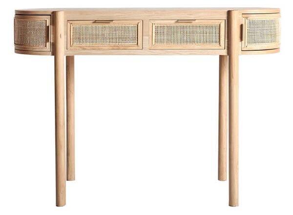 Konzolový stolek Ikka 110 x 78 cm přírodní