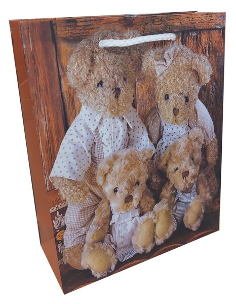 Dekorační taška velká - Medvídci 8600097