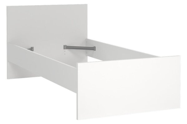 Bílá jednolůžková postel 90x190 cm Naia – Tvilum