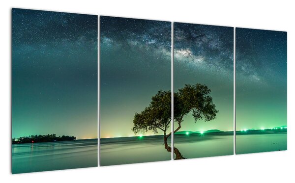 Obraz - magická noc (160x80cm)