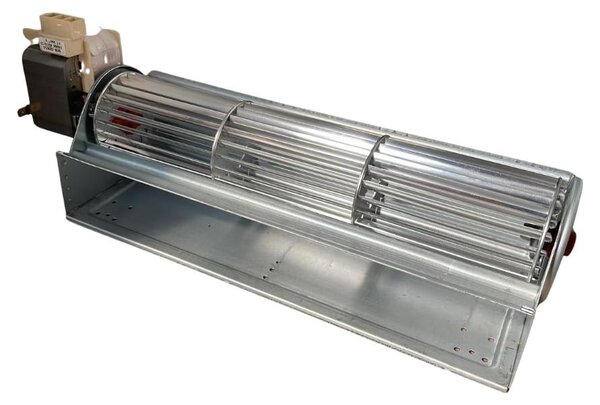 Ventilátor pro kamna na pelety - Červený - 2 kg - Vhodný pro různé typy kamen na pelety