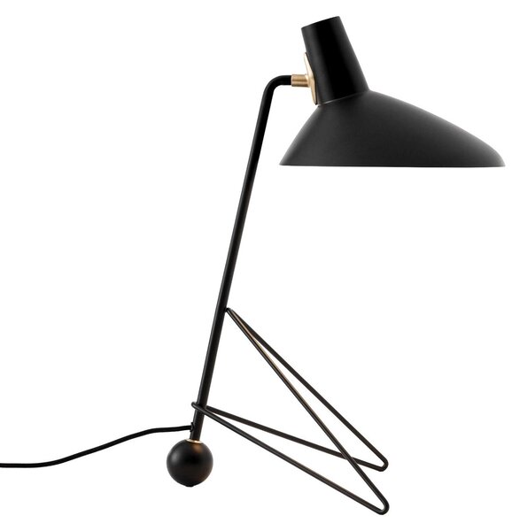 Stolní lampa &Tradition, Tripod HM9, Černá, Obývací pokoj, Hliník