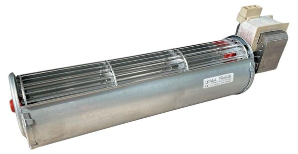 Ventilátor pro kamna na pelety - Červený - 2 kg - Vhodný pro různé typy kamen na pelety