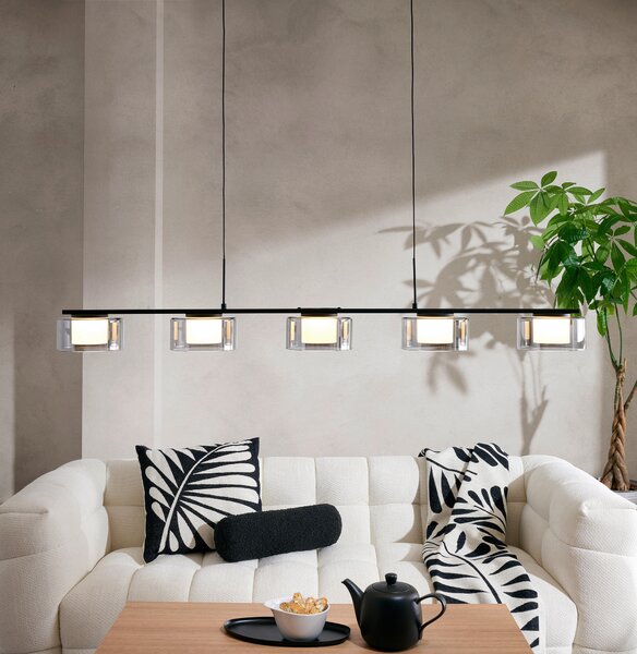 ZÁVĚSNÉ LED SVÍTIDLO, 119/15/150 cm Dieter Knoll - Závěsná světla
